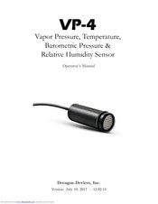 Decagon Devices VP-4 Operator's Manual
