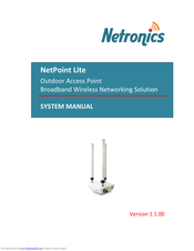 Netronics NetPoint Lite System Manual