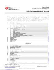 Texas Instruments DP159RSB User Manual