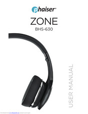phaiser ZONE BHS-630 User Manual