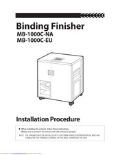 MAX MB-1000C-EU Installation Procedures Manual
