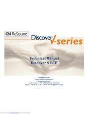 GN Resound Discover V Series Technical Manual