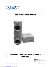Delta UV ELP516/3AM Installation And Maintenance Manual