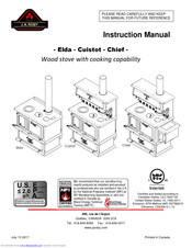 J. A. Roby Cuistot Instruction Manual