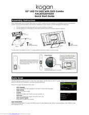 Kogan KALED40XXXZC Series Quick Start Manual