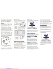 ELK ELK-M1KPNAV Installation And Setup