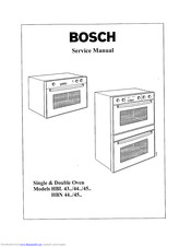 Bosch HBL 600 Series Service Manual