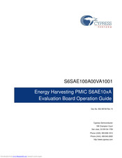 Cypress Semiconductor S6SAE100A00VA1001 Operation Manual
