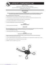 Lippert Components COACH STEP Installation, Operation And Service Manual