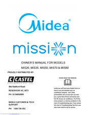 Midea MIS50 Owner's Manual