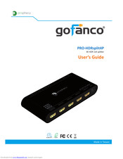 Gofanco PRO-HDRsplit2P User Manual
