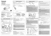 Panasonic WV-SPN611 Installation Manual
