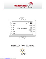Transmitter Solutions Pulse Mini Installation Manual
