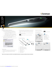 Carestream CS 1200 Quick Start Manual