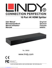 Lindy 38062 User Manual