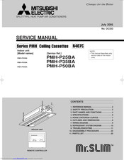 Mitsubishi Electric Mr.Slim PMH-P50BA Service Manual
