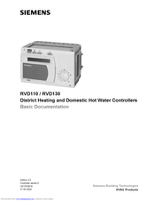 Siemens RVD110 Basic Documentation