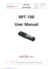 Gen2wave RPT-100 User Manual