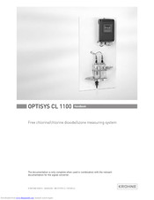 KROHNE OPTISYS CL 1100 Handbook