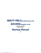 Longshine IBAYT-PBL3 Startup Manual