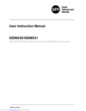 SAM IQDMX3048-2B3 User Instruction Manual