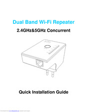 GearBest DWR02 Quick Installation Manual