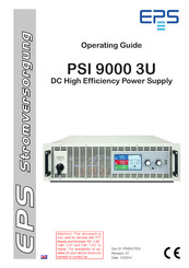 EPS PSI 91000-30 3U Operating Manual