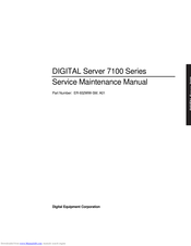 Digital Equipment FR-932WW-CA Service Maintenance Manual