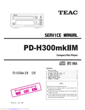 Teac PD-H300mkIIM Service Manual