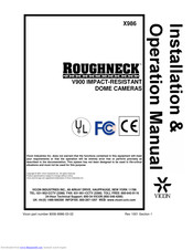 Vicon V900-358HC-24C Installation & Operation Manual