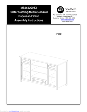 Southern MS555200TX Assembly Instructions Manual