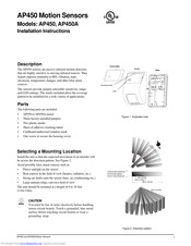 Ge AP450 Installation Instructions