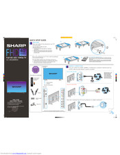 Sharp LC-40LB480U Quick Setup Manual