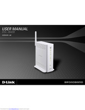 D-Link DSL-2642B User Manual