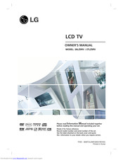 LG 26LZ5RV Owner's Manual