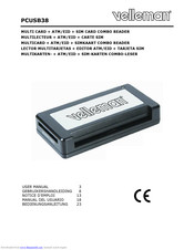 Velleman PCUSB38 User Manual