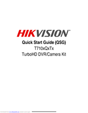 Hikvision Ds 7104hqhi F1 N Manuals Manualslib