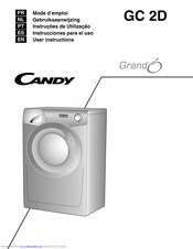 Candy Grand O GC 2D User Instructions