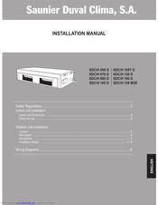 Saunier Duval SDC/H 120 M2D Installation Manual