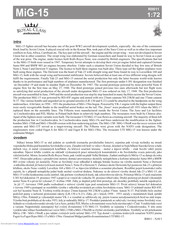 Royal Class MiG-15 Manual