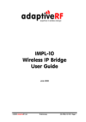 adaptiveRF IPML-10 User Manual