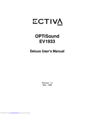 Ectiva OPTiSound EV1933 User Manual