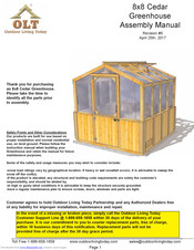 OLT 8x8 Cedar Assembly Manual