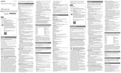 Sony PHA-1AEU Reference Manual