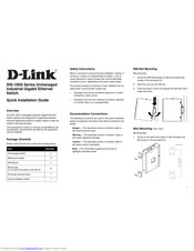 D-Link DIS-100G-5PSW Quick Installation Manual