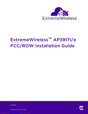 ExtremeWireless AP3917i/e Installation Manual