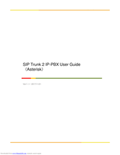 SIP Trunk 2 User Manual