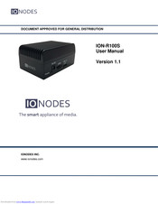 IONODES ION-R100S User Manual