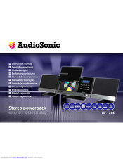 AudioSonic HF-1265 Instruction Manual
