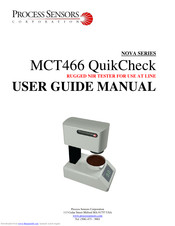 Process Sensors MCT466-QC User Manual Manual